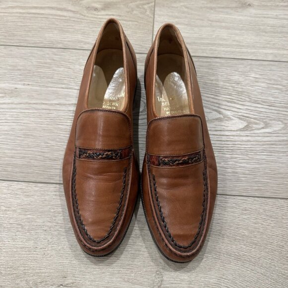 Grenson Loafers Brown leather men Classic British Shoes UK 9.5  |US 10.5 main image 4